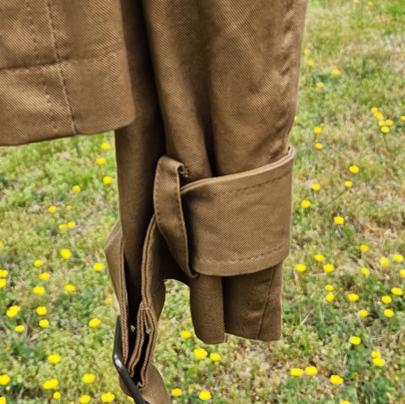Theyskens' Theory Cotton Linen Brown Jacket 0 - Picture 10 of 11